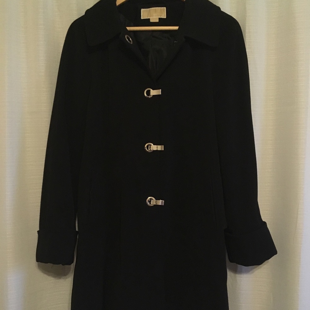 Michael Kors Hook and Loop Coat